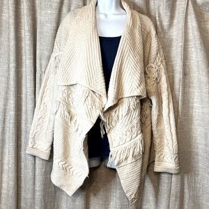 Bohemian Wrap-around sweater